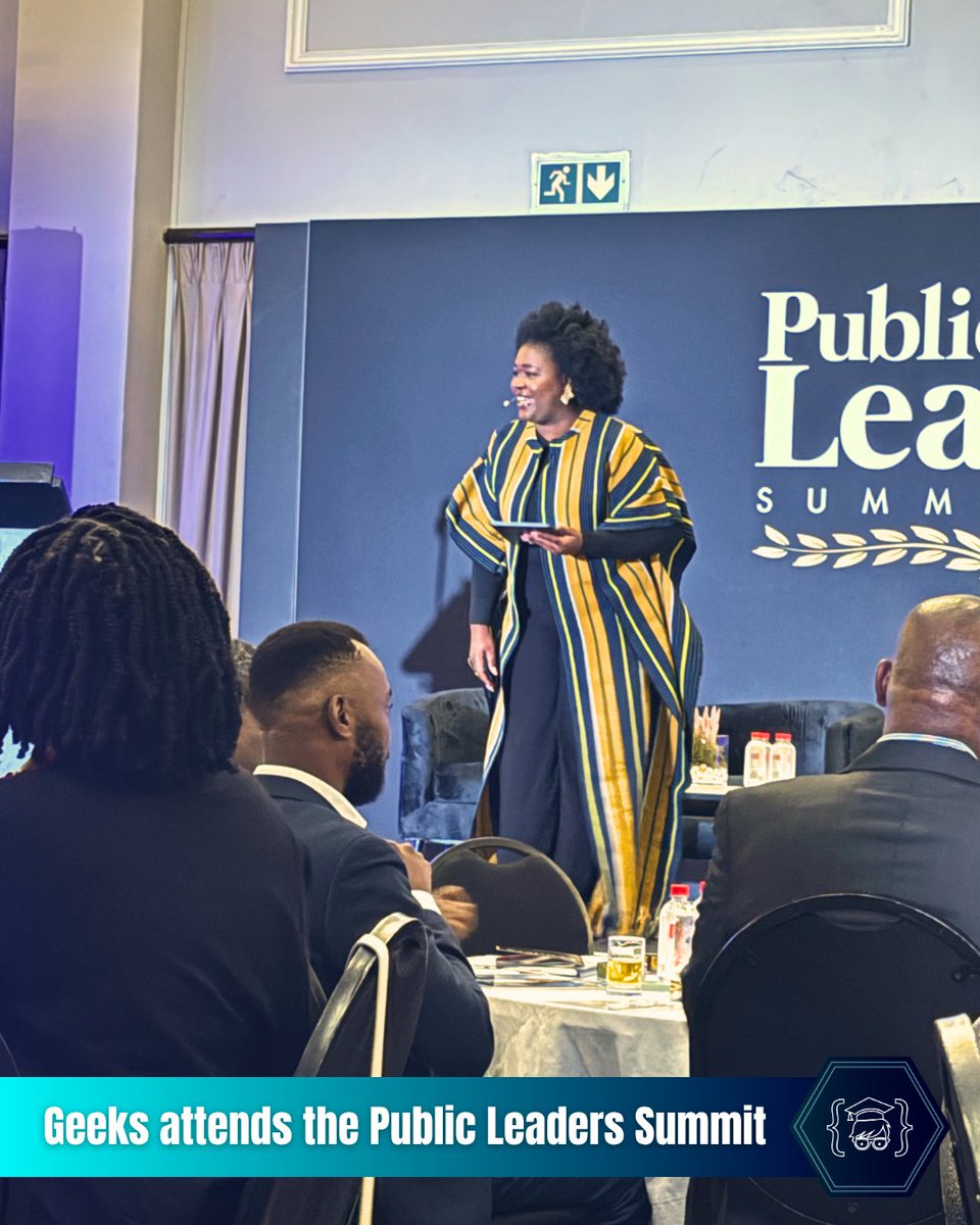 geeks4learning's tweet image. Grateful to @TopCoMedia for inviting us to the Public Leaders Summit!
Over the past two days, it was truly insightful and encouraging to hear from South Africa’s thought leaders advocating for change, collaboration, and a bold vision for our future.