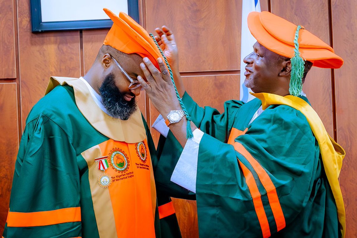 KSHalilu's tweet photo. Committed to building a stronger engineering and industrial future for Nigeria, I am honoured to be named a Fellow of the Nigerian Institution of Mechanical Engineers (NIMechE).

My sincere appreciation to the leadership of this esteemed institution for finding me worthy of this recognition, and for their commendation of our efforts at @NASENIHQ.

This fellowship strengthens our commitment at NASENI to continue driving homegrown innovation, technology transfer, and engineering excellence for national development.

#InfinitePossibilities