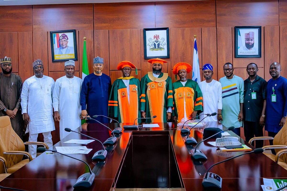 KSHalilu's tweet photo. Committed to building a stronger engineering and industrial future for Nigeria, I am honoured to be named a Fellow of the Nigerian Institution of Mechanical Engineers (NIMechE).

My sincere appreciation to the leadership of this esteemed institution for finding me worthy of this recognition, and for their commendation of our efforts at @NASENIHQ.

This fellowship strengthens our commitment at NASENI to continue driving homegrown innovation, technology transfer, and engineering excellence for national development.

#InfinitePossibilities