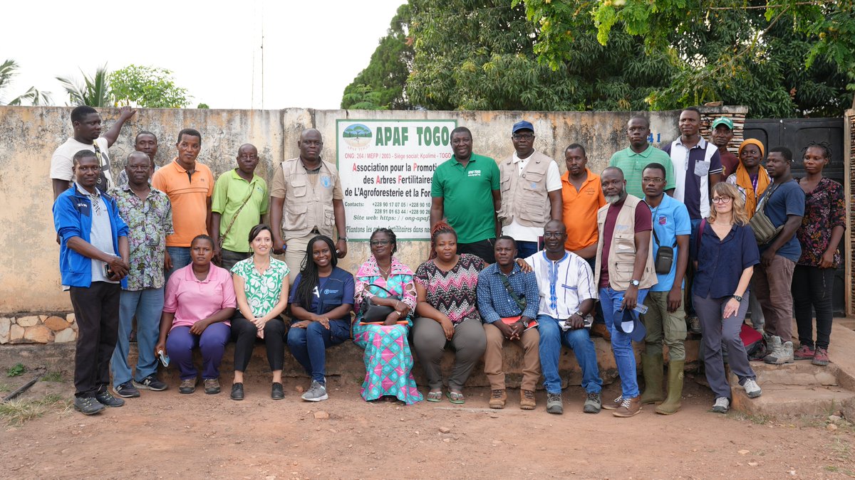 FAOauTogo's tweet photo. Au cours de la mission, l’équipe a rencontré les autorités, producteurs et partenaires techniques à #Kpalimé et #Danyi.
Ces échanges ont permis de consolider les actions en faveur de la #restauration, de l’innovation et des chaînes de valeur durables.🌳🌍
#AdaptationCC #ODD
2/3 https://t.co/JtceiF8kqT