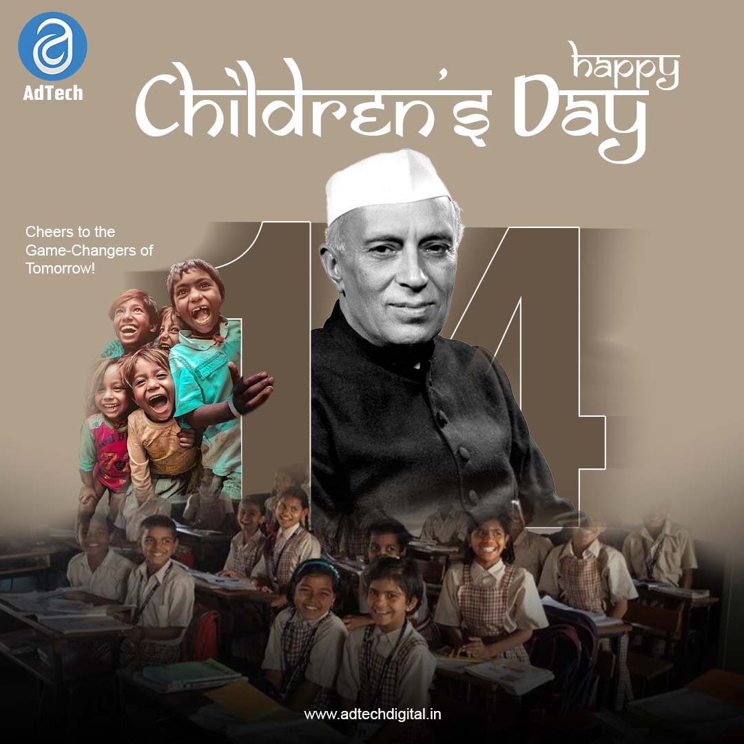 AdTech_Digital's tweet photo. Happy Children’s Day! Celebrating the curious minds who make learning magical. ✨📚
#ChildrensDay #HappyChildrensDay #LittleLearners #KidsEducation https://t.co/PQZiv5JyCk