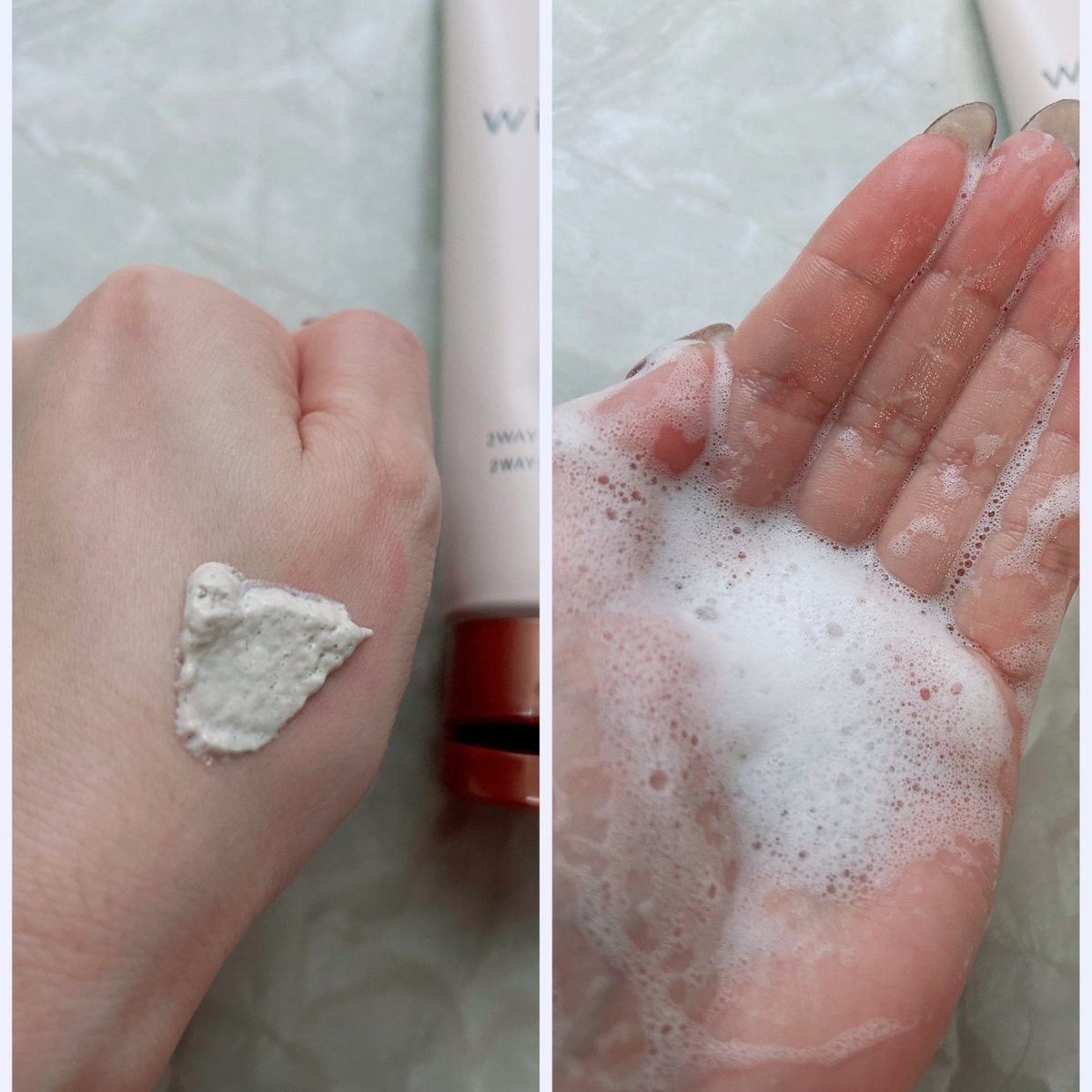 nanami_beauty36's tweet image. クラシエ
willone
２WAYクリアマスクウォッシュ

汚れを落としながら美容液成分で「与えるケア」まで考えた至極の一本

マスクとしては週2.3回

洗顔料としては毎日使える点もうれしい♡

自然界のピーリング剤と呼ばれる発酵ローズはちみつで古い角質をオフ

［PR：willone］#willone