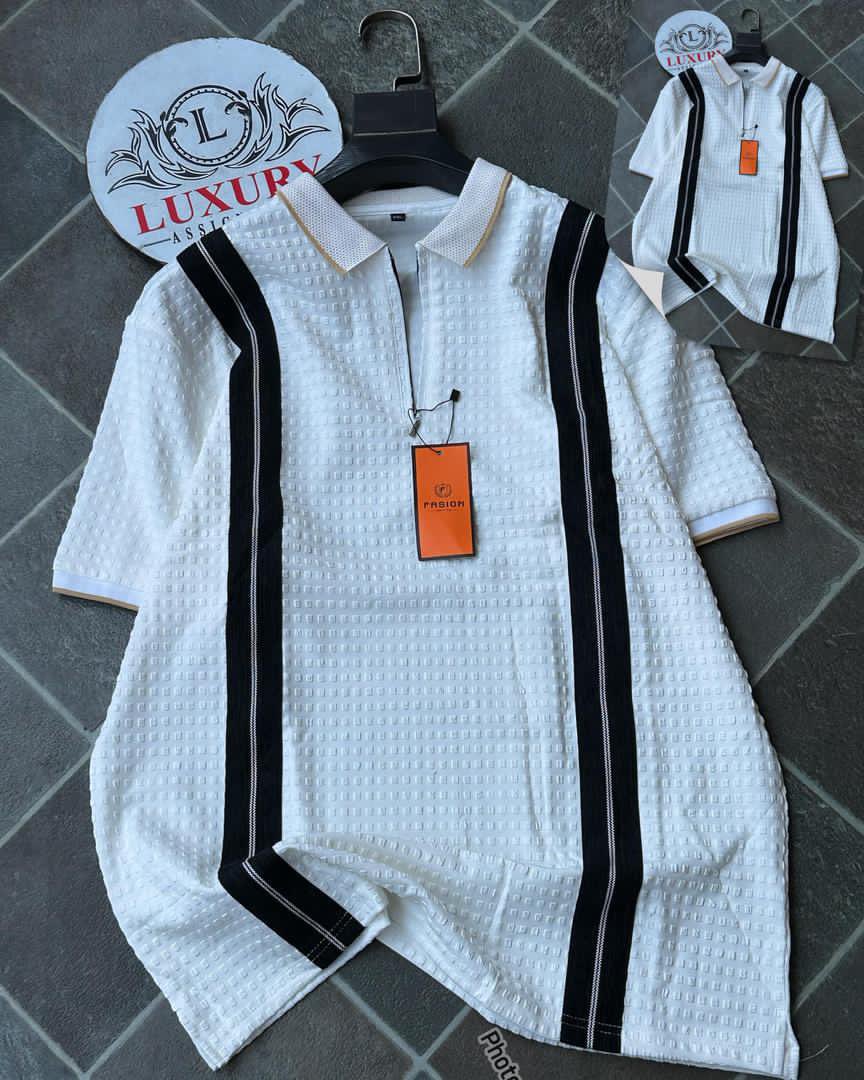 Mustaphakhairah's tweet image. Zip up collar polo shirt 
N15,000
Nationwide delivery