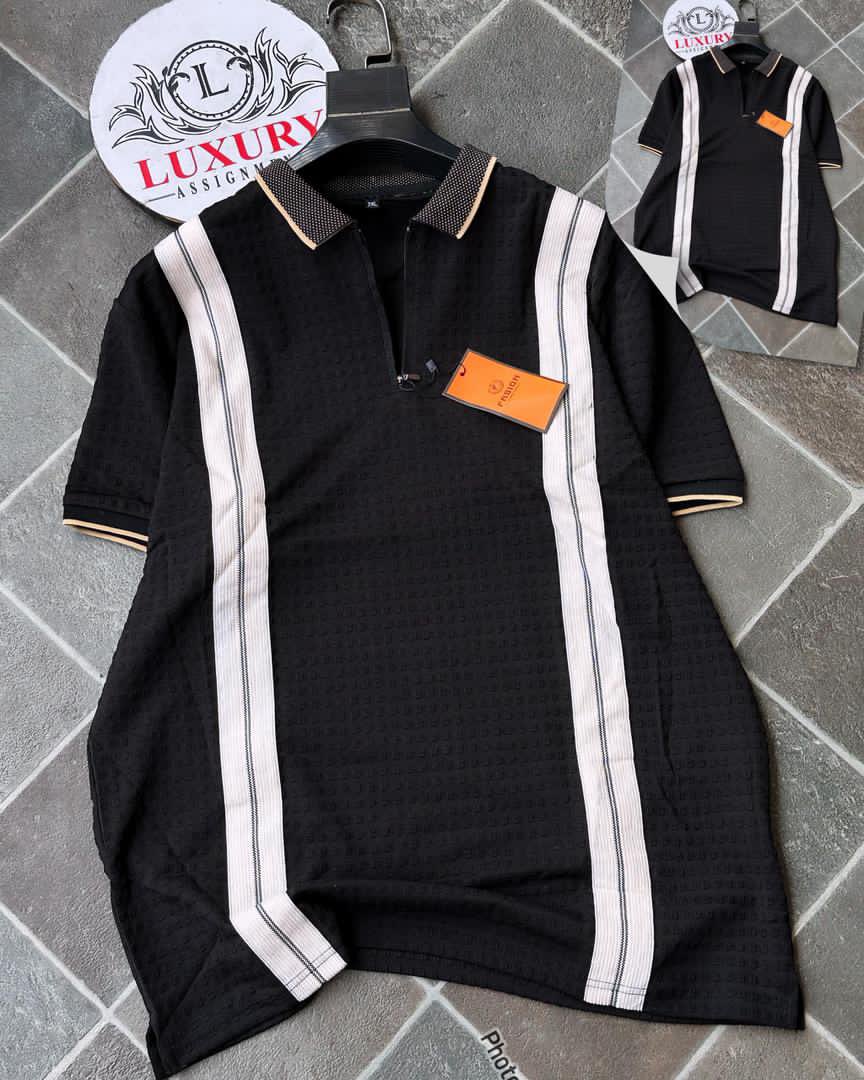 Mustaphakhairah's tweet image. Zip up collar polo shirt 
N15,000
Nationwide delivery