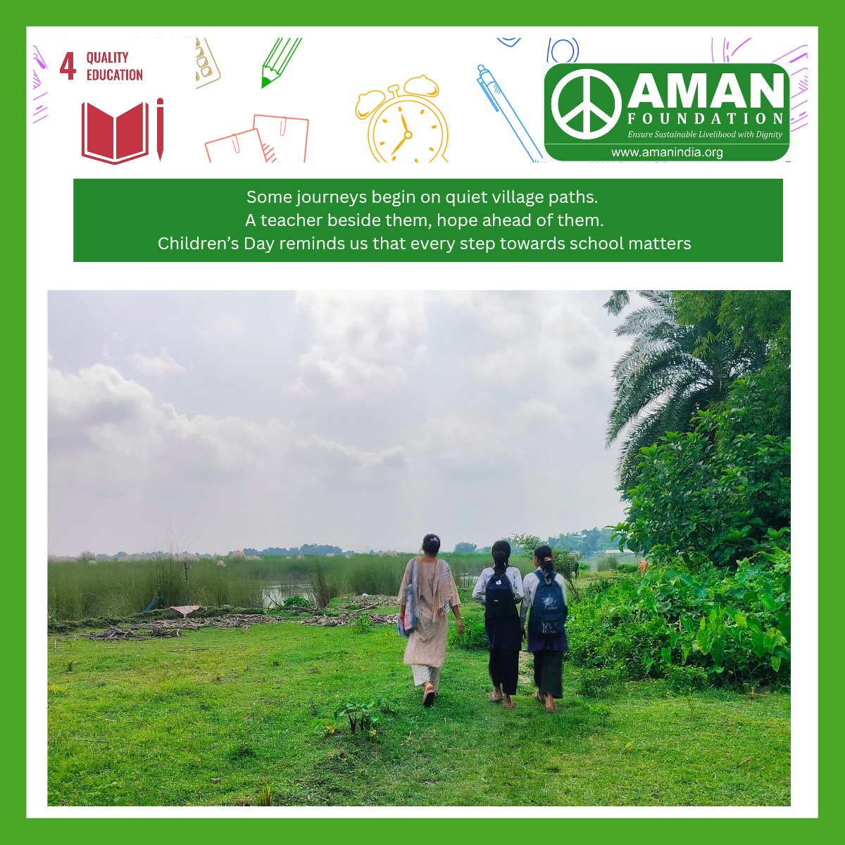 AMAN Foundation tweet media