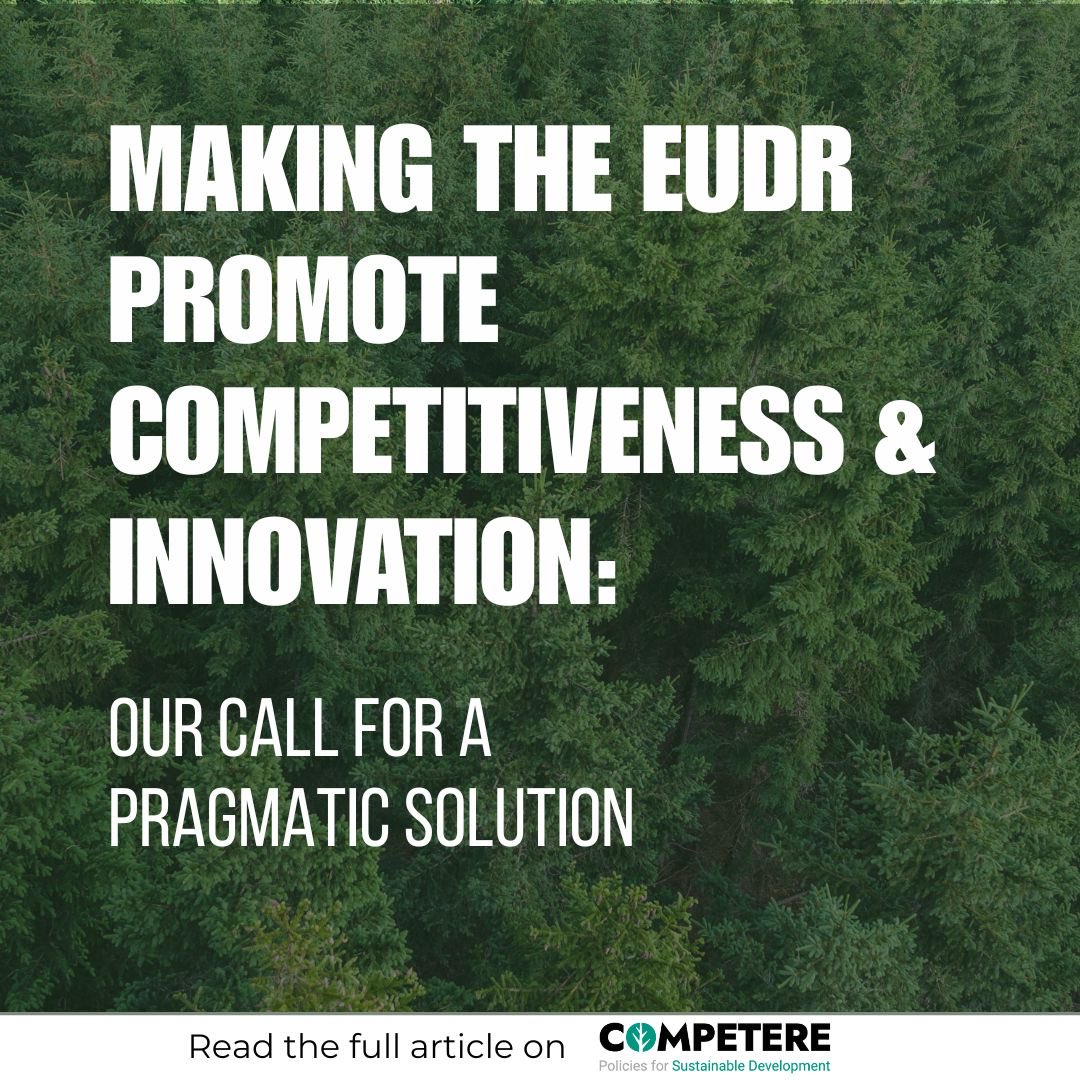 #Europe doesn’t need another delay on #EUDR - it needs a solution.
We put forward a pragmatic, pro-market, pro-innovation proposal that protects #zerodeforestation and safeguards #competitiveness. Read the full proposal 👉 bit.ly/43ptOwI
#deforestation #Sustainability