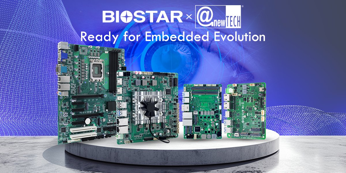 BIOSTAR’s industrial motherboards and embedded systems are now available through Anewtech’s distribution network in Singapore and beyond, giving customers faster, easier access to reliable IPC hardware.😎
biostar.com.tw/app/en/news/ne…

#BIOSTAR #IndustrialSolutions #EdgeComputing