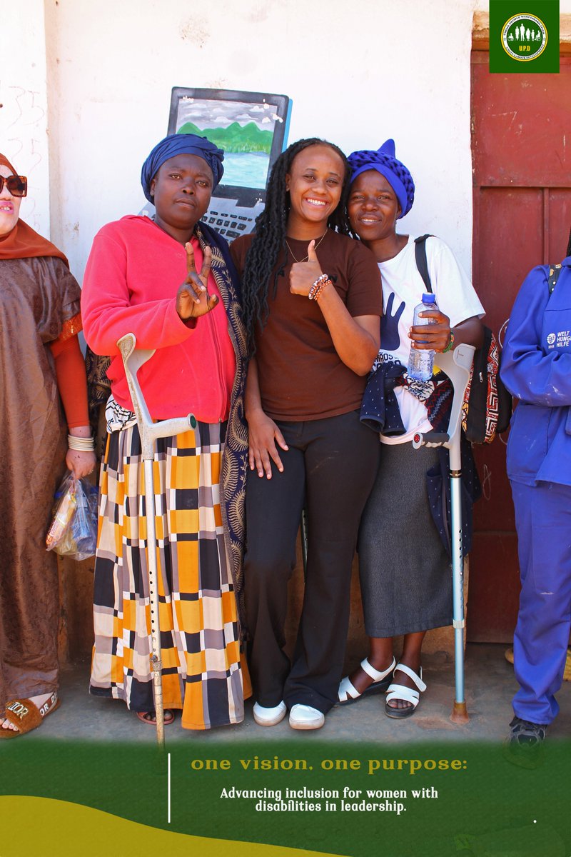 Empowering voices, advancing inclusion. 

UPD &amp; Diwa spotlight women with disabilities in leadership, featuring Elness Munyenyembe &amp; Jenny Pawi. Together, we champion equal participation &amp; amplify voices that matter.

#Umoja #Diwa #CommunityEmpowerment #HumanRights