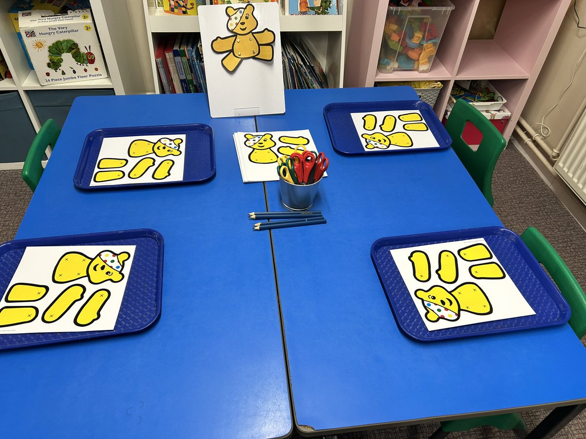 StLCEacademy's tweet photo. Children in Need ready.. high quality continuous provision in reception class! https://t.co/5zwKPPih3A