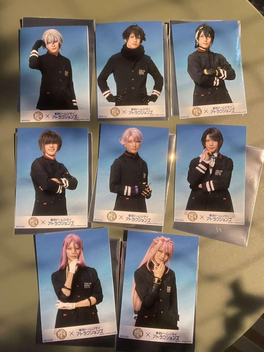ki___ki1102's tweet photo. 【交換】刀剣乱舞 刀ミュ 東京 ドーム シティ コラボ フード 特典 ブロマイド

求 山姥切長義 へし切長谷部 小竜景光

譲 大慶直胤 水心子  三日月宗近
五月雨江 松井江 桑名江 蜂須賀虎徹 
千子村正 https://t.co/WqyAIfLzmH