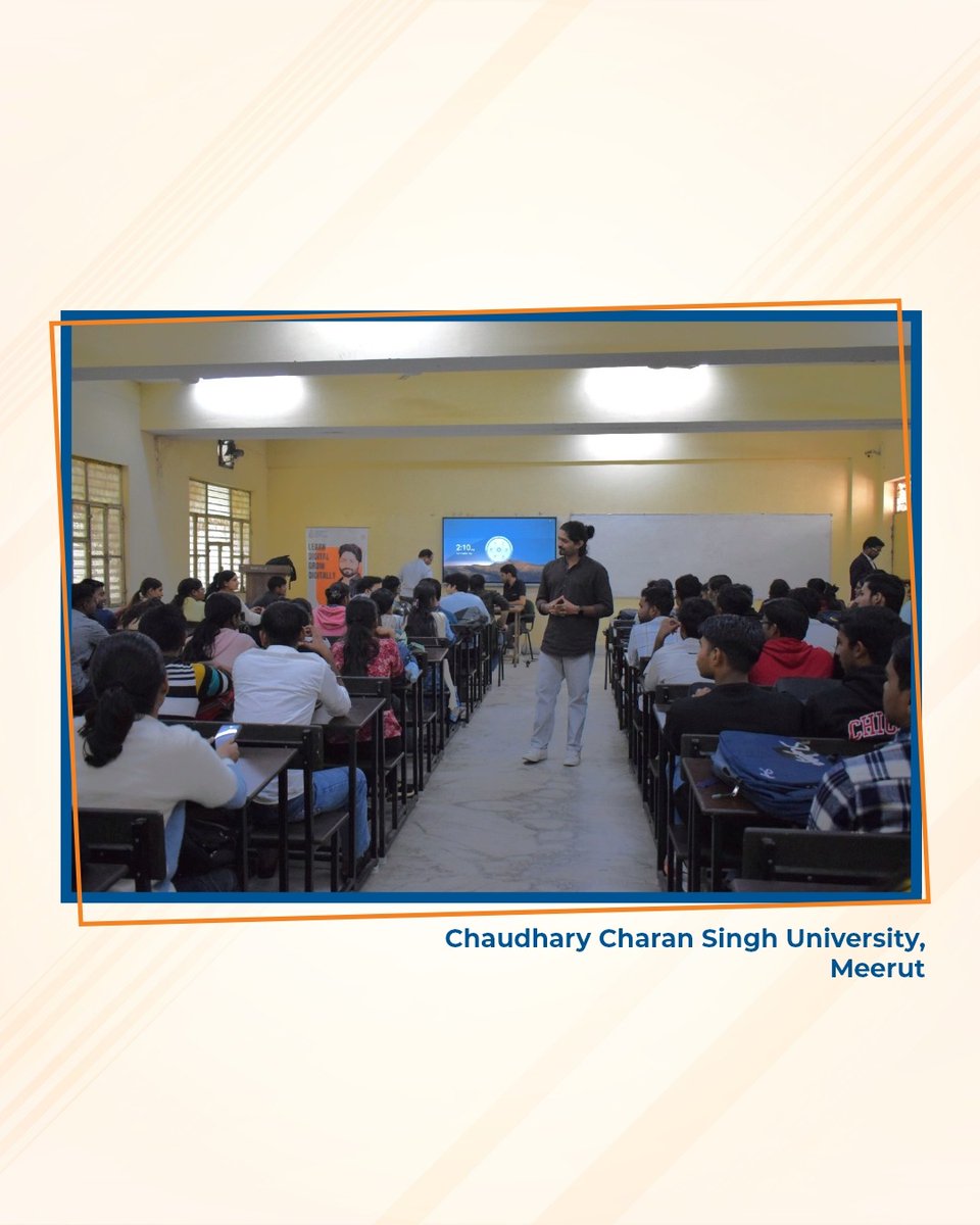 nationalbulksms's tweet image. We’re excited to share moments from the AI Powered Master Class on Digital Marketing at @Ccsumeerut.

Led by Mr. Alankar Ganguly, the session gave students practical insights into how AI is reshaping digital marketing.

#StudentWorkshop #Skills #DigitalMarketing #NationalBulkSMS