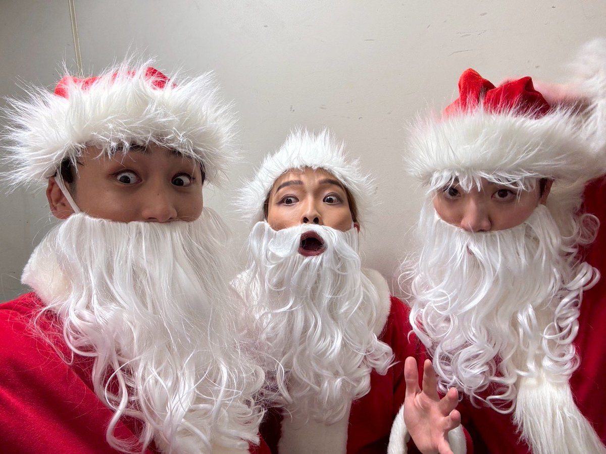 Norimakidance's tweet image. #THEGIFT
 本日もご観劇ありがとうございました☆

サンタさんず🎅
たくみんとゆたぽん♫

男子みんな賑やかで大好きなのです。
明日はマチソワ‼️気合いですな🎄