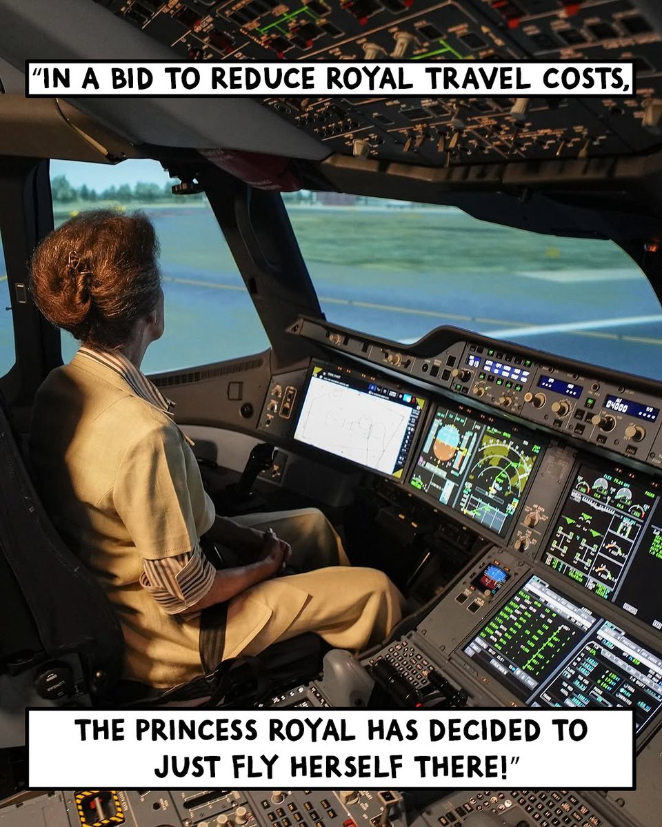peteirishpilot's tweet image. By Royal Command! 

Photo via theroyalfamily on Instagram 📸

#aviation #cockpitview #pilotlife #AvGeek #airbus #flightdeck #royalhumor #travelmemes #aviationmemes #planespotting