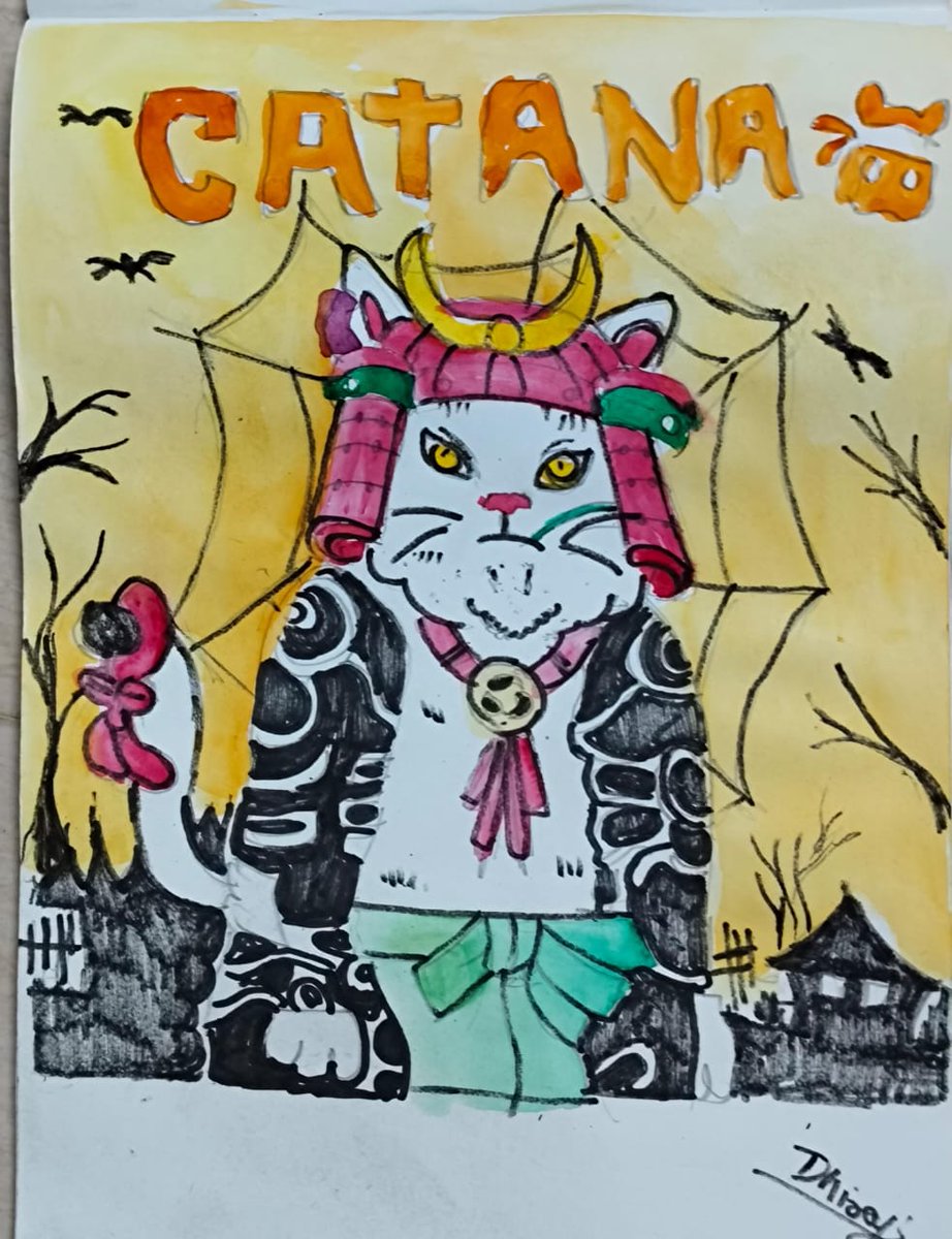 dhirajleg's tweet image. Meow meow, nya 🌸

Being part of @0xCatana means more than just minting art .The first cat on @katana it’s joining a culture forged in spirit and discipline 🎨

I created my piece using my 🦵 leg and every stroke taught me patience, pain, and purpose. Thats why Catana speaks to…