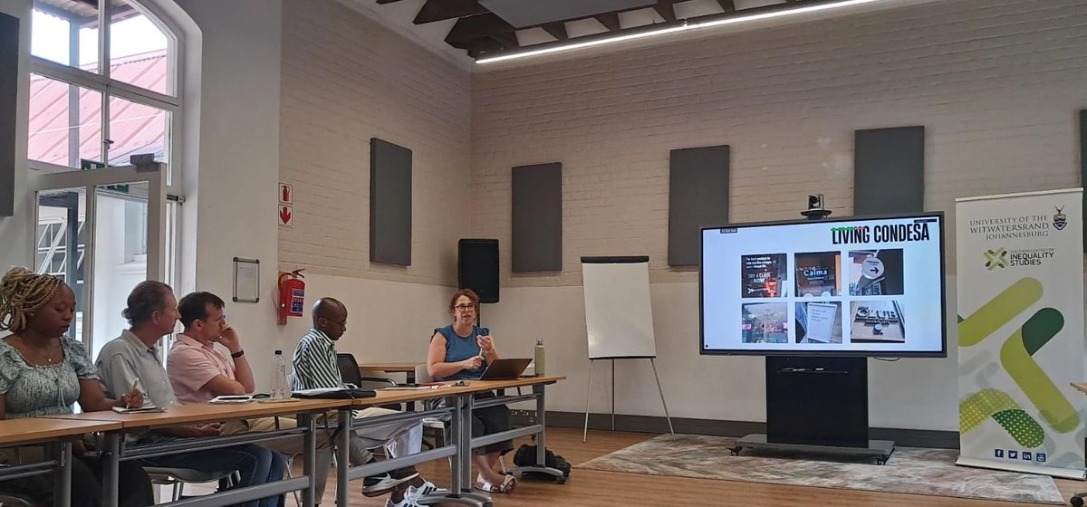 DiversityCentre's tweet image. Nicky Falkof presented a seminar at the Southern Centre for Inequality Studies on her recent research on 'semiotic gentrification in Mexico City'. The project uses English-language signage in 'La Condesa' to discuss gentrification and whitening in the Global South.