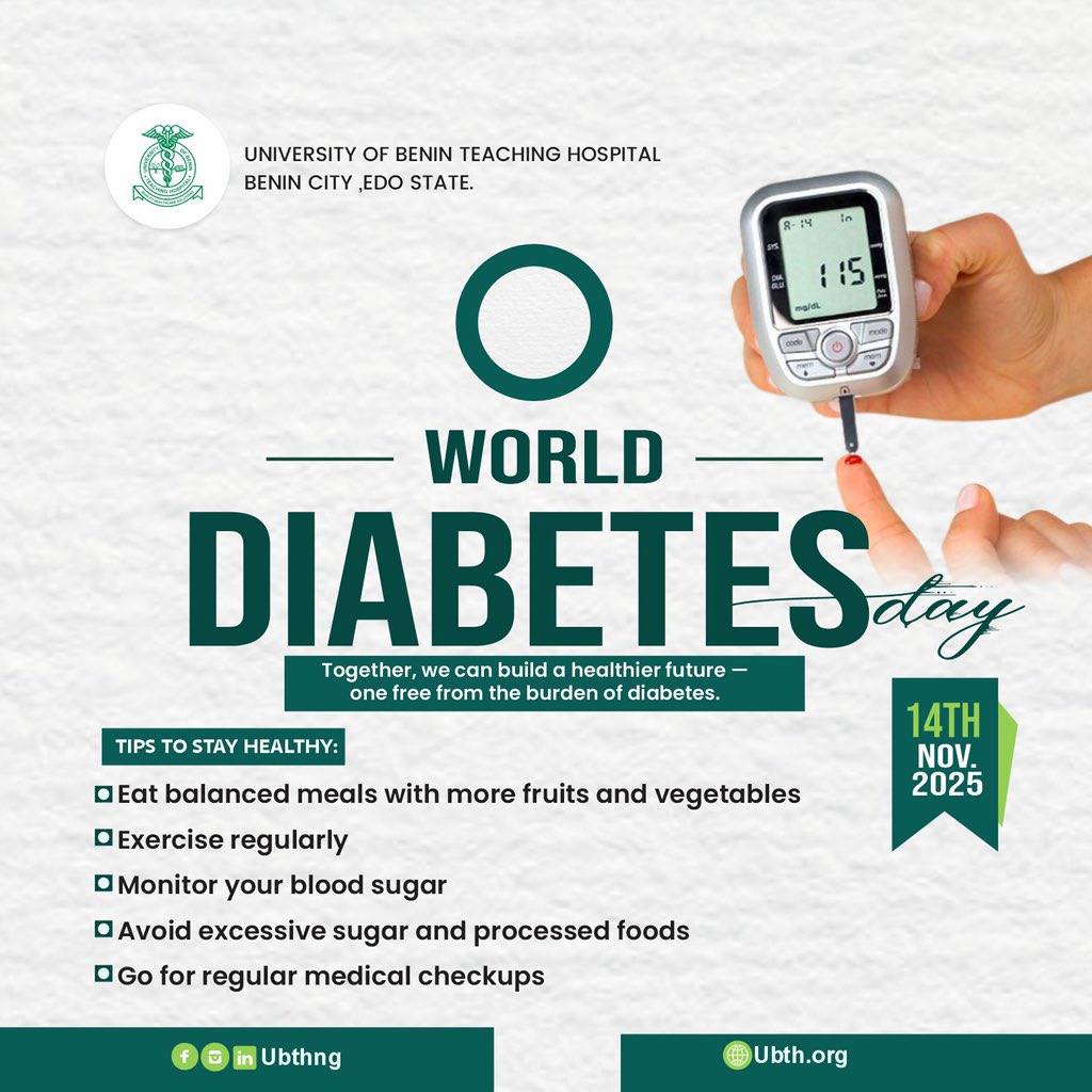 CONUBTH's tweet photo. WORLD DIABETES DAY!

We join the global call for prevention, early detection, and healthier living. Together, we can reduce the burden of diabetes.

#WorldDiabetesDay #CONUBTH https://t.co/Ss7kfJx2FI