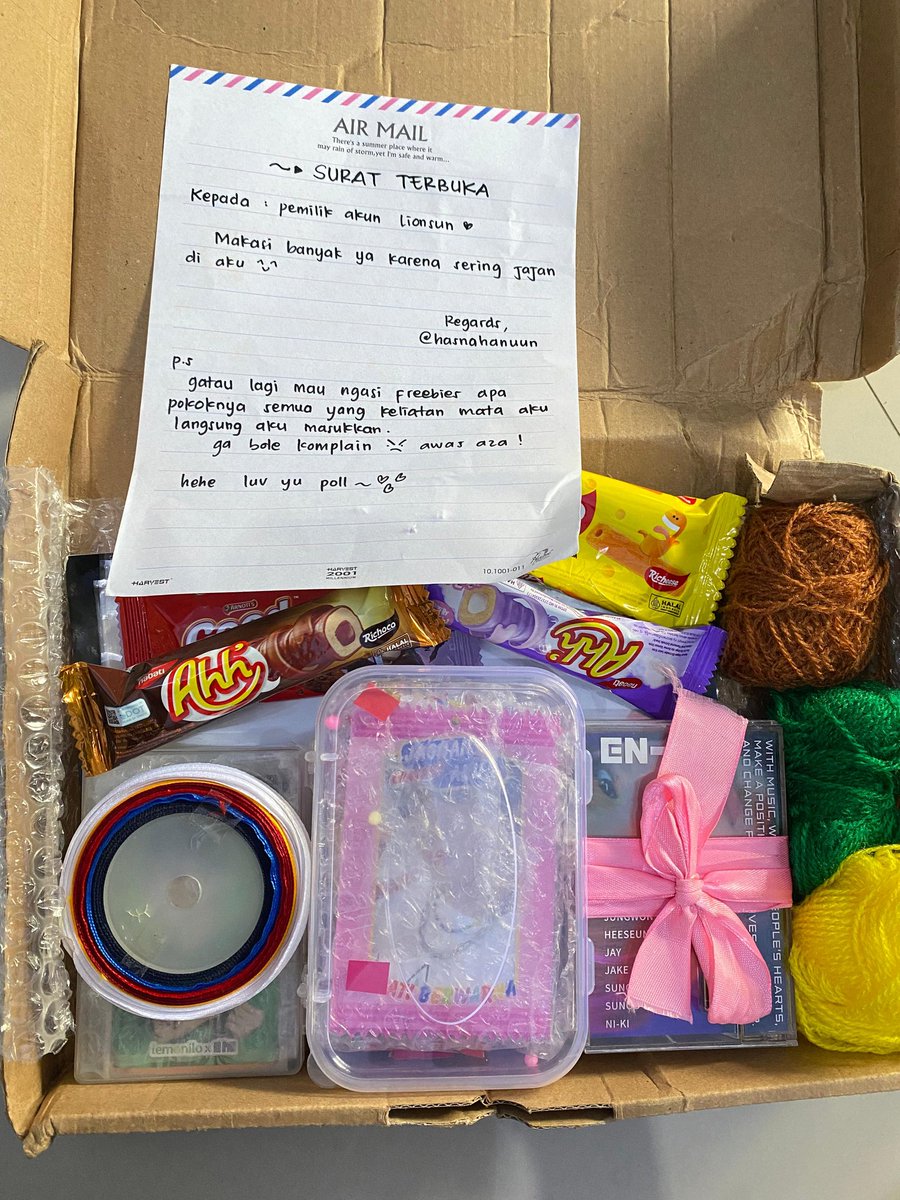 thank you ya bestt😭 <a href="/dreamy_cb614/">nuun ⋆˚࿔</a> jadi kayak beli freebies dapet pc saking banyaknyaaaaa🥹. 
luvv🫰 besok beli lagi🤭