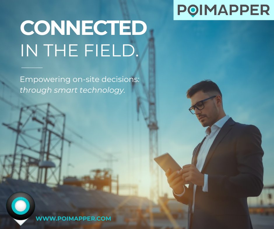 poimapper's tweet image. Field inspections made simple with Poimapper! 

Work on any device, capture rich data offline, sync when online and make smarter on-site decisions. Empower your team and ditch the paperwork today!
#FieldInspection #MobileData #DigitalTransformation #SmartTech #Poimapper