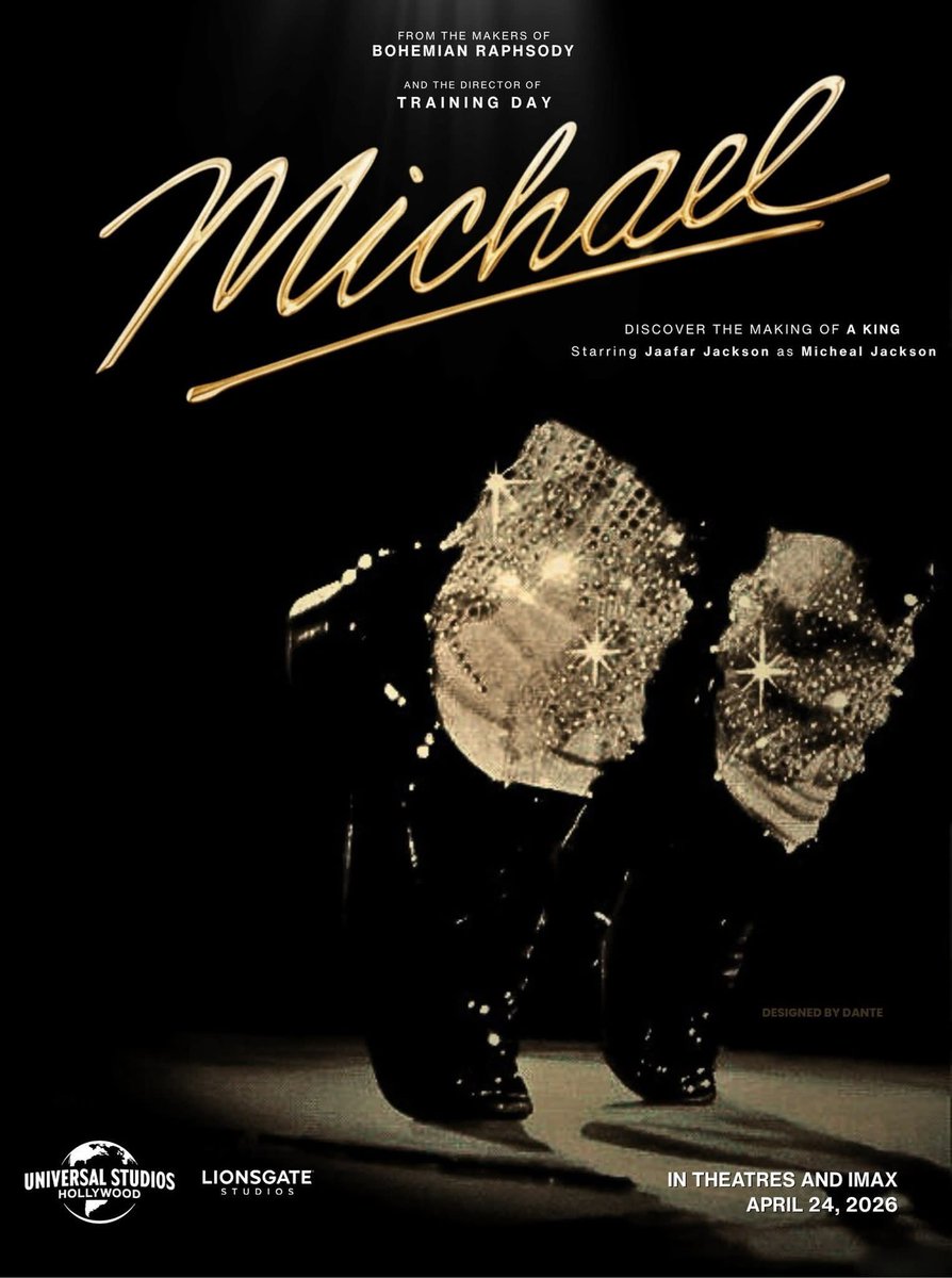 JuliaBerkowitz1's tweet image. There are a lot of great fan-made posters for the Michael biopic, but this one is top for me. I love how simple, yet iconic it is. Anyone looking at these feet knows who it is.