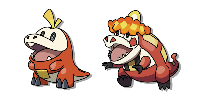 CustomCursor's tweet image. Fuecoco and Crocalor are the charming duo of fire-type Pokémon, sharing their fiery energy with everyone. This #fanart #Pokemon cursor pack with #Fuecoco and #Crocalor combines the fierce and playful charm in their tiny forms. #CustomCursor
custom-cursor.com/collection/pok…