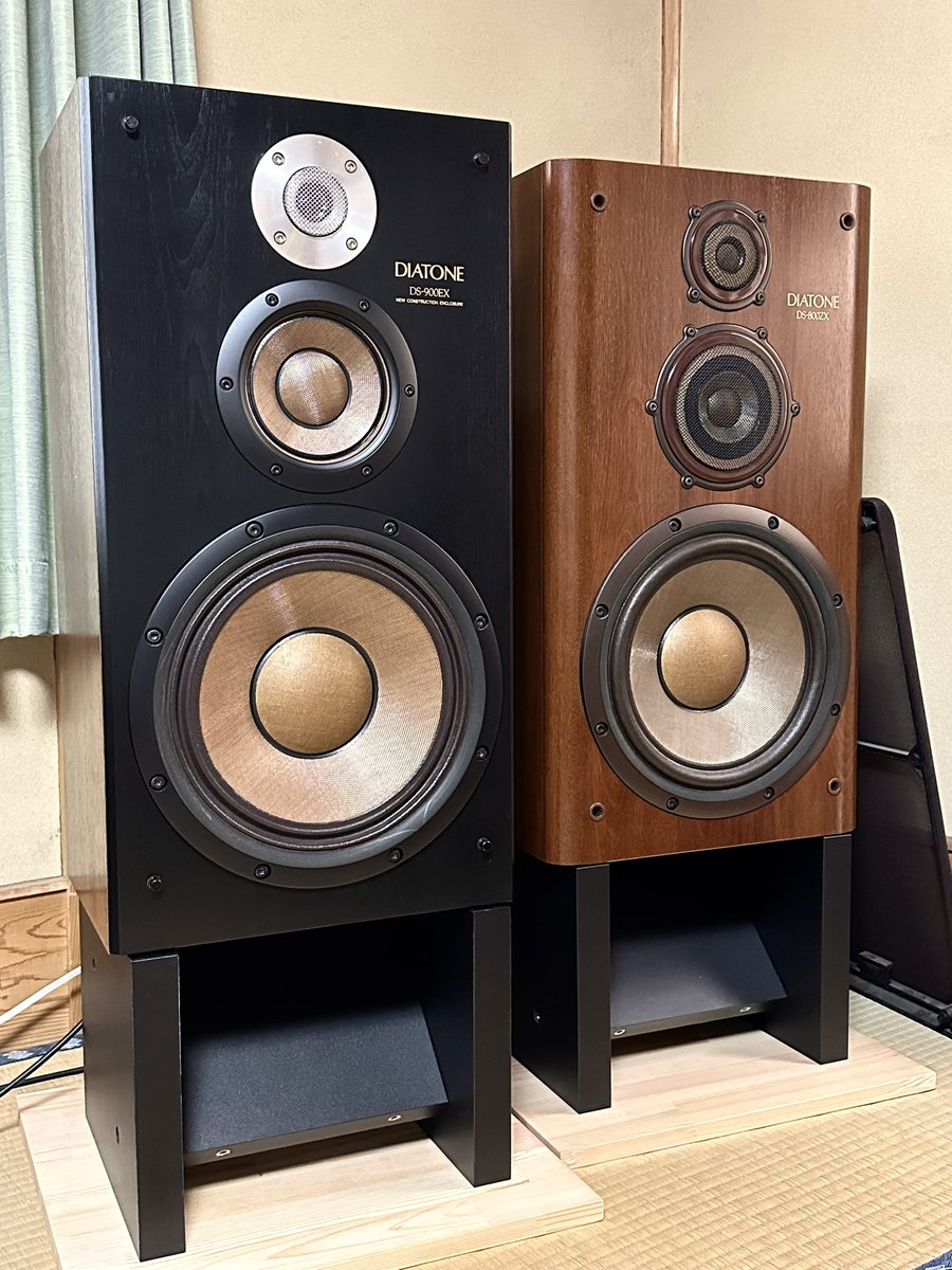 改めまして、私のDIATONE たちです〕 ピュアオーディオ1年生の私のもと