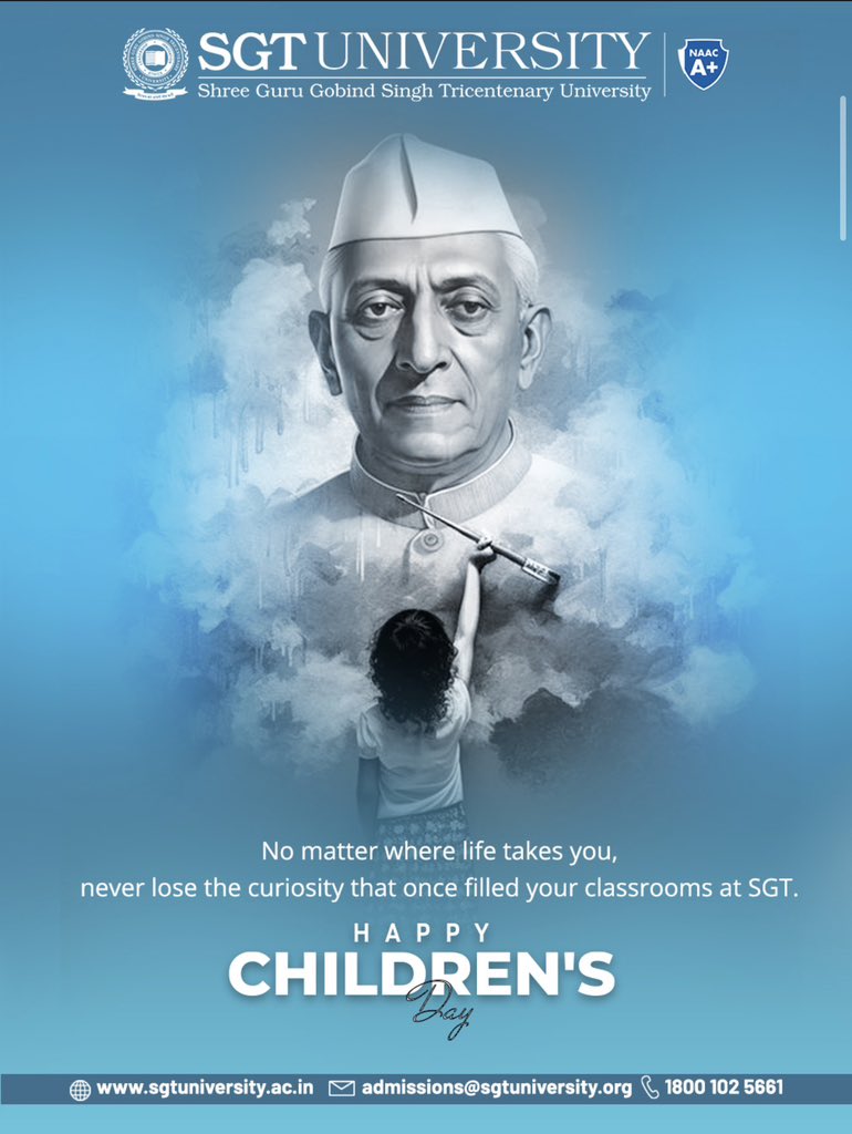 SGT UNIVERSITY tweet media