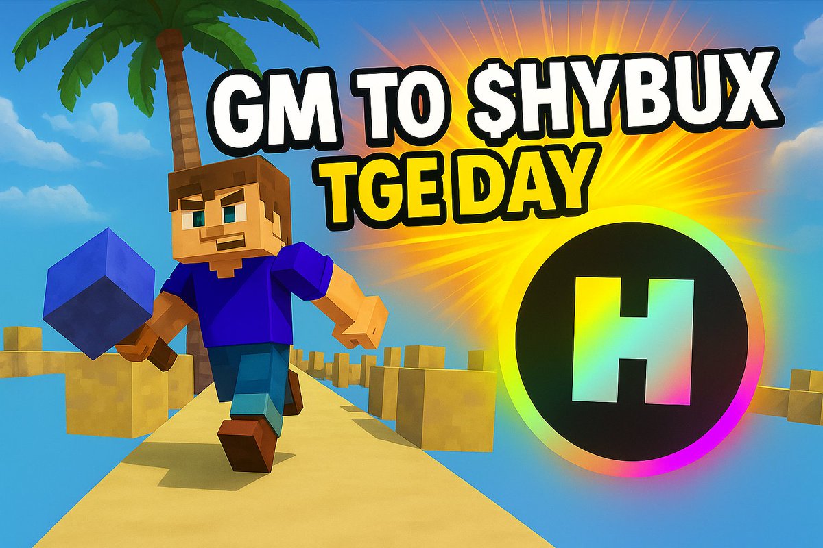 AdonisHytopia's tweet image. GM to $HYBUX TGE day