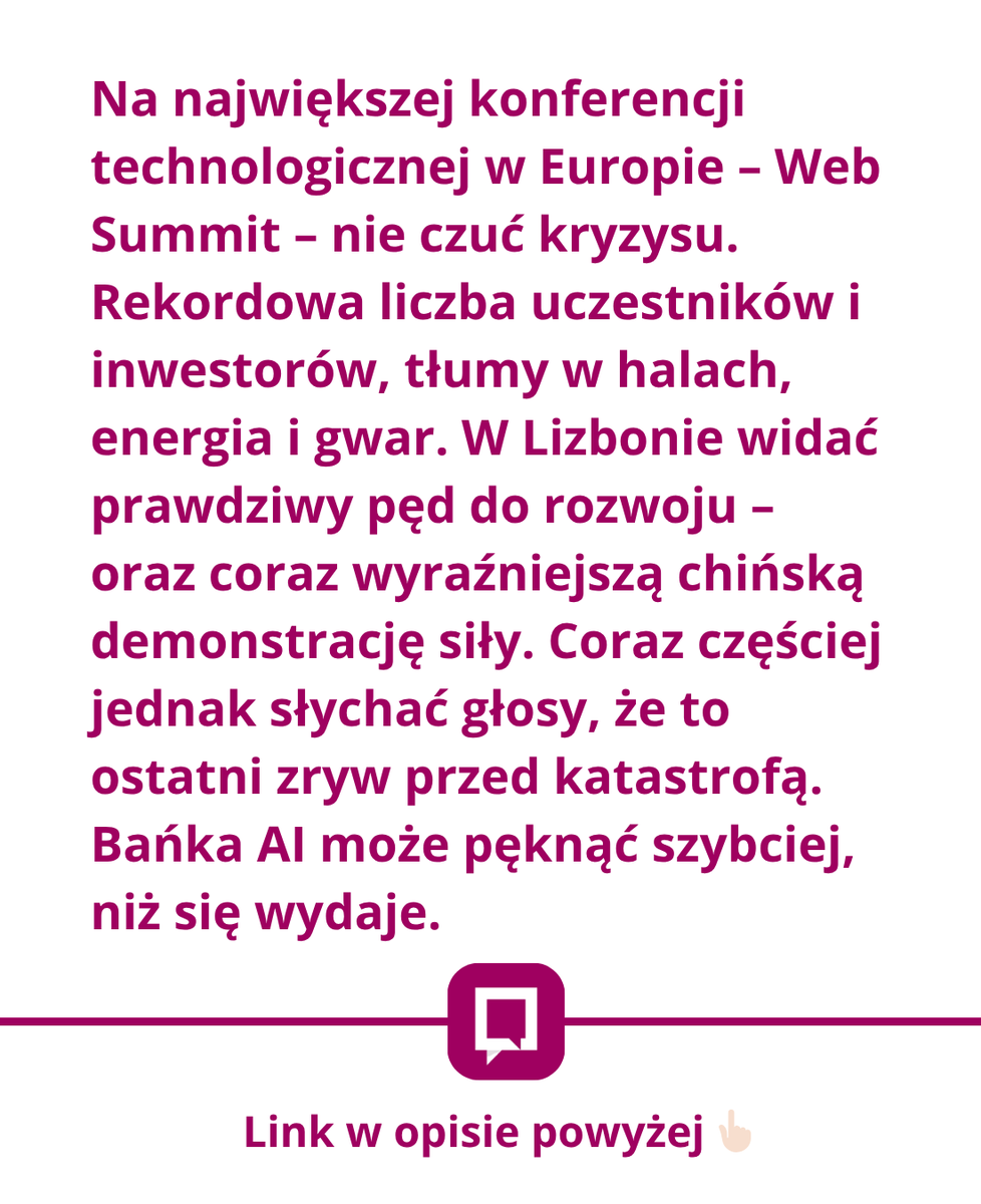 SpidersWebPL's tweet image. Deszcz, tańczący robot i długi cień Apokalipsy. Oto oznaki kryzysu

spidersweb.pl/plus/2025/11/d…