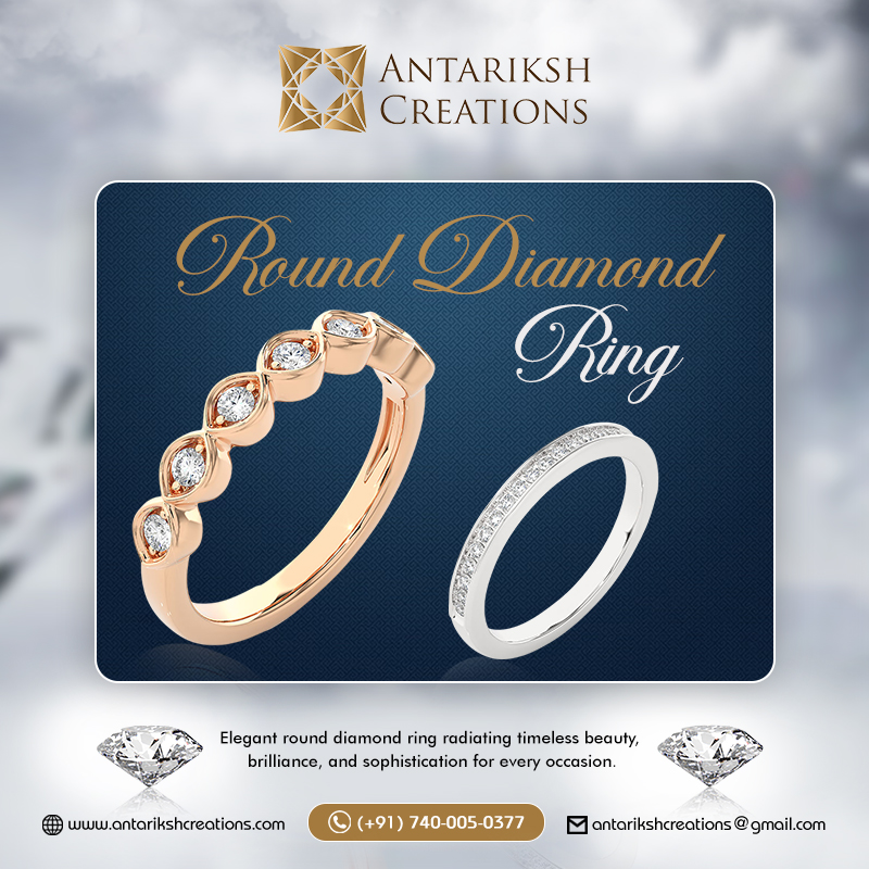 antariksh_5's tweet image. A #RoundDiamondRing radiates timeless elegance with its brilliant round-cut diamond and exceptional sparkle. Its classic, versatile design makes it perfect for engagements, anniversaries, or as a luxurious everyday piece.
.
antarikshcreations.com/round-diamond-…