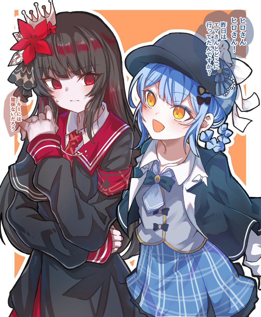 atori001's tweet photo. シャリーさんとヒロさん
#まのさば二次創作 https://t.co/yXAUx5WvOo