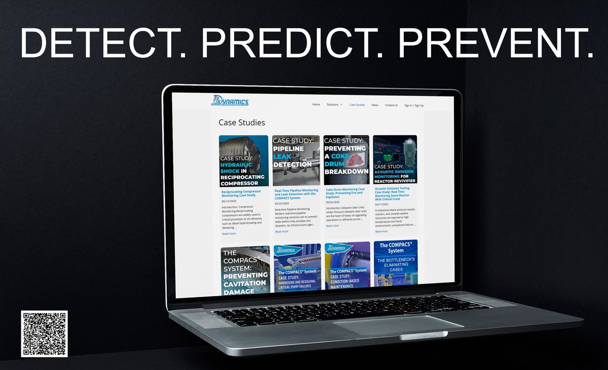 USADynamics's tweet image. 👉 Stay ahead of failures usadynamics.com/case-studies/
📩 Contact us to learn how to protect your equipment and boost ROI.

#usadynamics #petroleumindustry #petrochemical #petroleum #sustainability #industrialsafety #refineries #safety #reliability #digitalreliability #maintenance