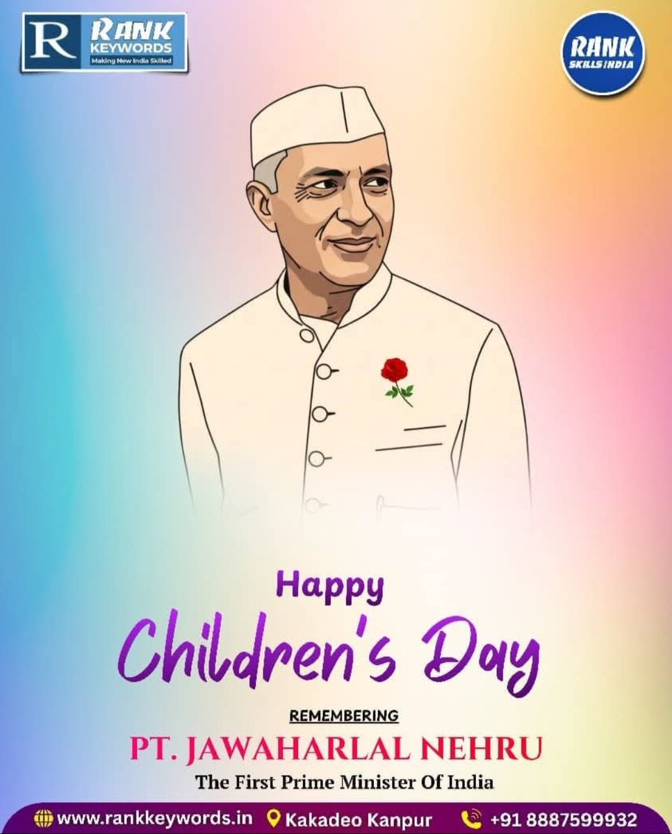 rank_group96838's tweet image. 🌟 Happy Children’s Day! 🌟
Let’s celebrate the curiosity, creativity, and bright dreams that make every child extraordinary. 💛✨
#ChildrensDay #RankKeywords #HappyChildrensDay #Inspiration
