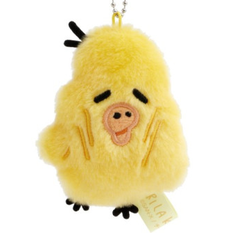 aisuanmei's tweet photo. was browsing around for some new bag charms and stumbled upon this sold out gem aka rilakkuma: stay with me series - kiiroitori (haggard &amp; drawn &amp; significantly thinner) 😩🤚 https://t.co/JzVyb6Xc1a