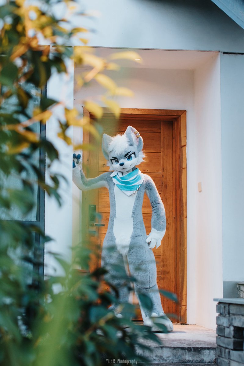 🍃🐺

📸：<a href="/waitzz_/">yuer.🍃</a> 
#FursuitFriday