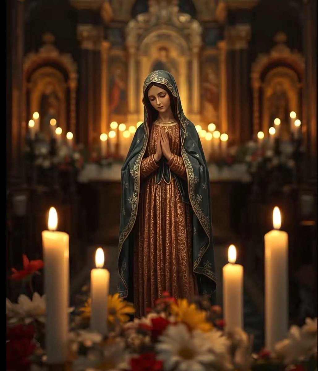 DANTE_eloficial's tweet photo. ✝️ Dios te salve, María, 
llena eres de gracia;
el Señor es contigo.
Bendita Tú eres 
entre todas las mujeres,
y bendito es el fruto de tu vientre, Jesús. 

Santa María, Madre de Dios,
ruega por nosotros, pecadores,
ahora y en la hora de nuestra muerte. Amén 🙏 https://t.co/SkcGNutw3p