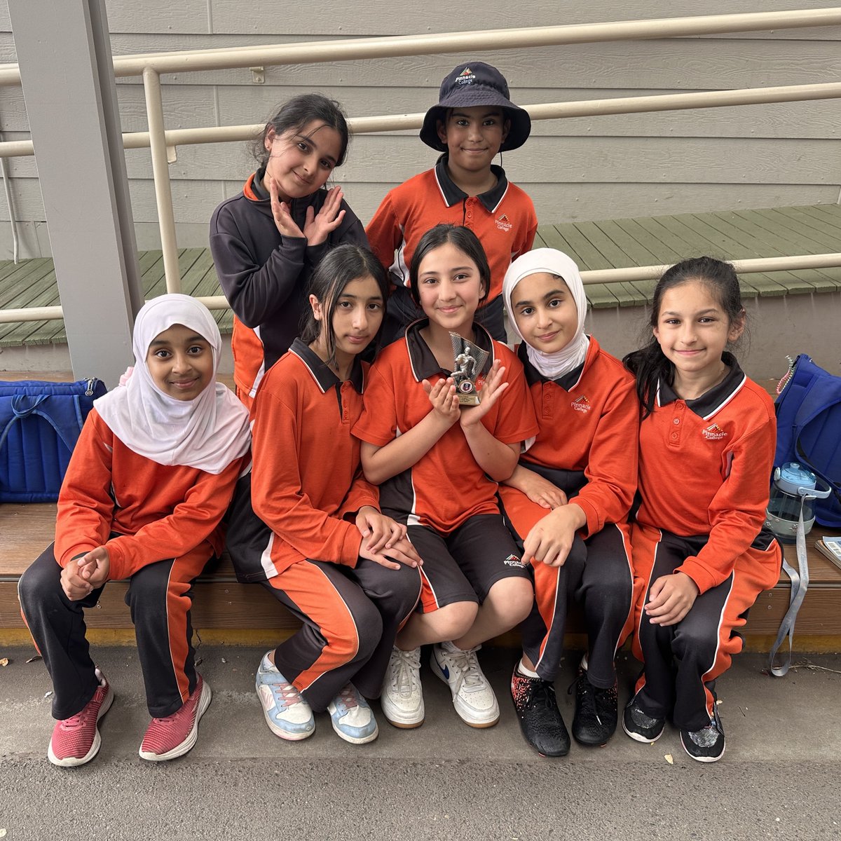 Congratulations to our Year 5/6 girls from Gilles Plains for winning the Fair Play Award at the Dave Cohen Festival of Rugby 🏉🏆