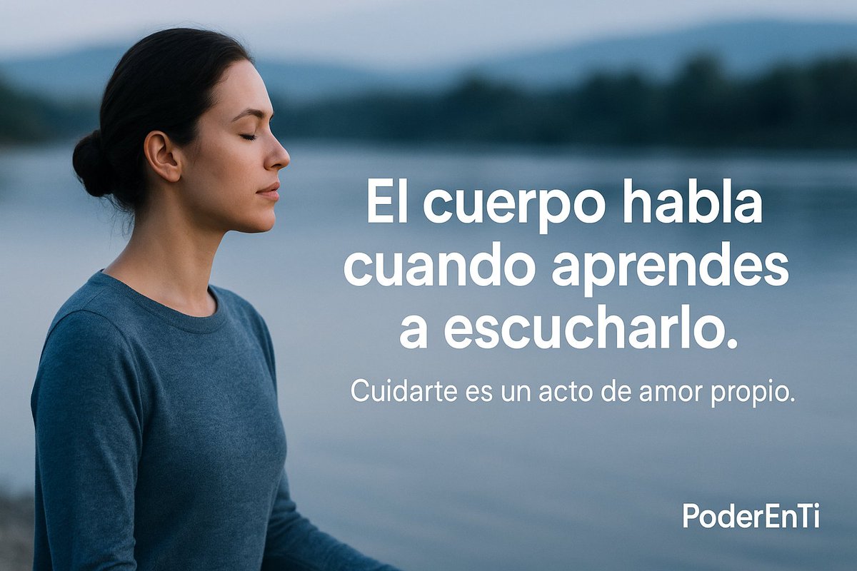 PoderEnti's tweet image. El cuerpo habla cuando aprendes a escucharlo. #PoderEnTi

☀️ Lleva contigo esta energía y compártela con alguien más.

#Calma #Equilibrio #Presente #Bienestar