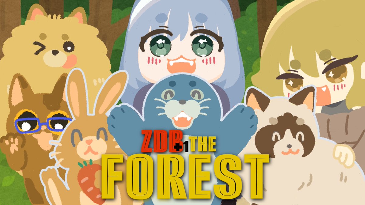 wamon3wamon3's tweet image. 全デス森がありまして～
にこにこなかまがいるんですぅ～

わもまるー！ぺっころー！ぱーちり～
ときどーきタイミーで　パン！

youtube.com/live/GSYz6Y6aS…

21時予定、全デス＋1の森がはっじまっるよ～♪

#TheForest