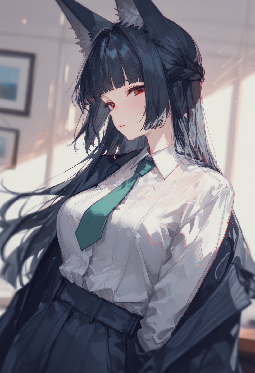 Is the green tie okay?💚 #zzzero #ゼンゼロ #Miyabi #星見雅 ▽Tap