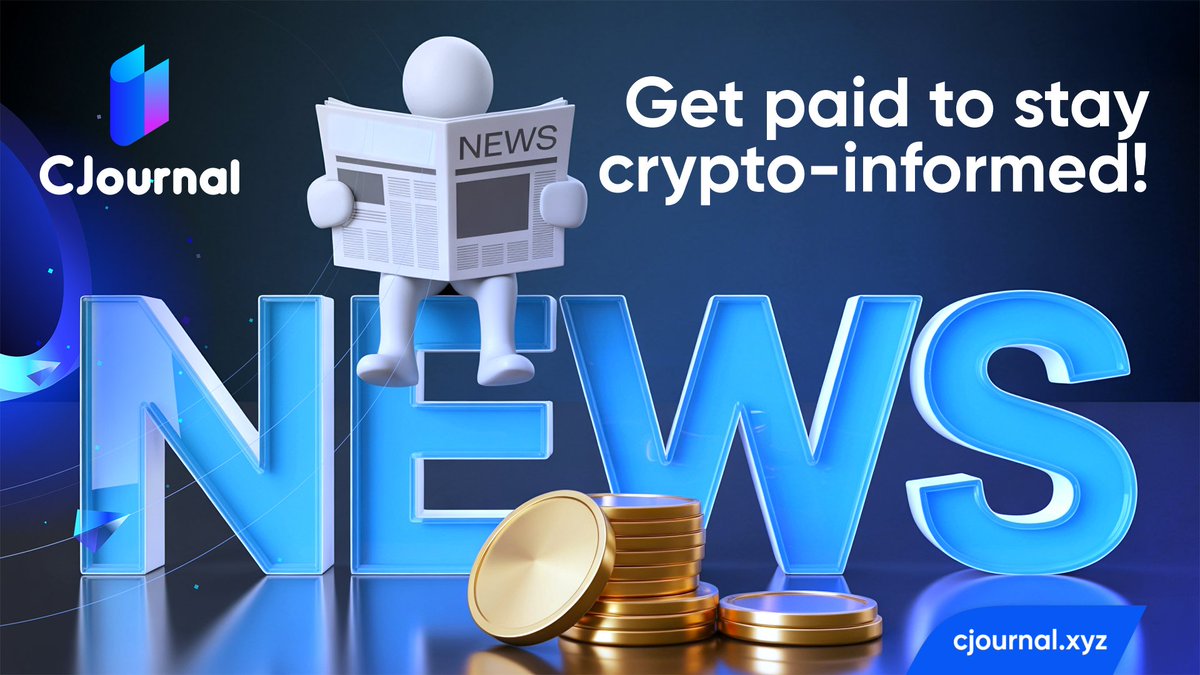CjournalNews's tweet photo. 🎯 Get PAID to stay crypto-informed! #CJournal's #ReadtoEarn model rewards users for engaging with first-hand blockchain news.

🌟 Curated content from 300+ sources, expert screening, and personalized trending topics.

💪 Knowledge is power AND profit! https://t.co/tVNp8U8Ms4