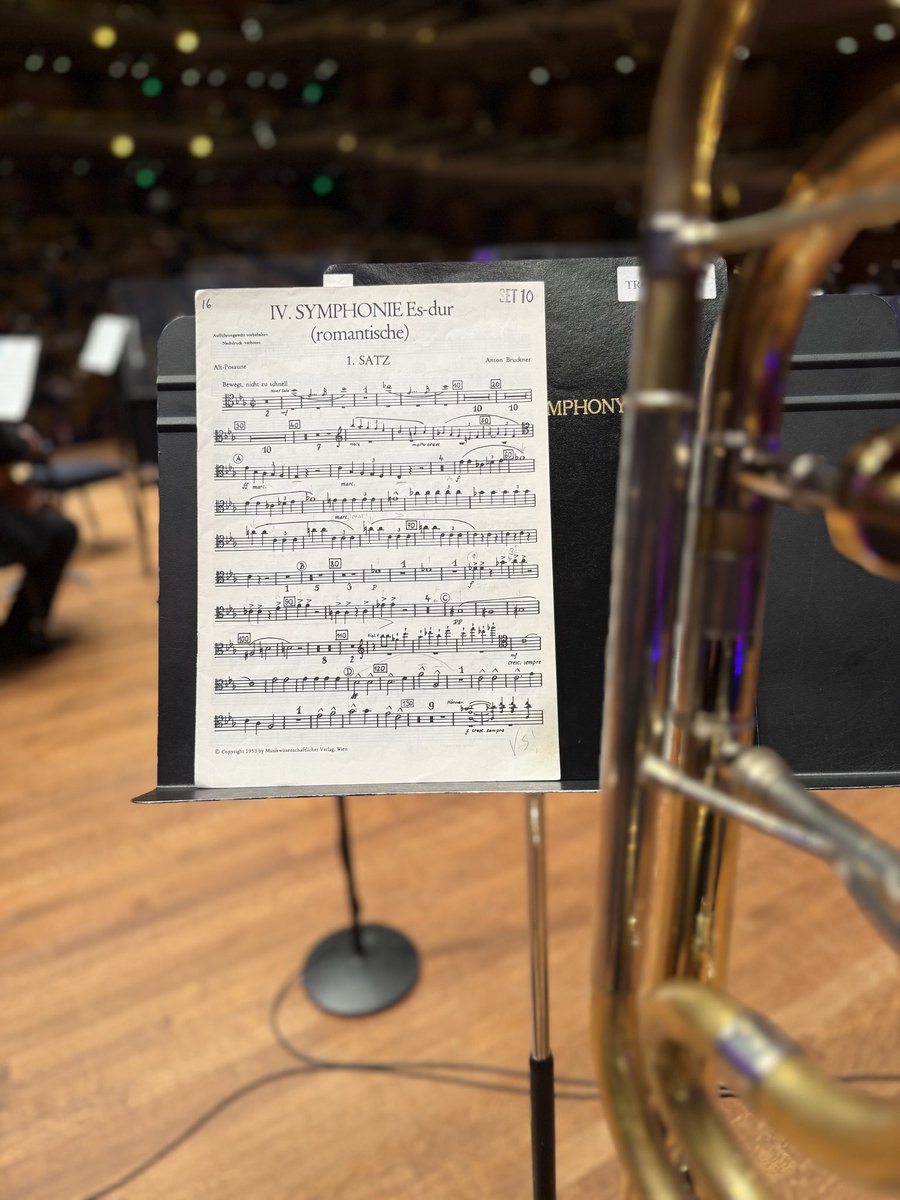 Seattlebone's tweet photo. Bruckner … 
方法は分からんが絶対に良いコンサートにする。 https://t.co/mDTu4ppreF