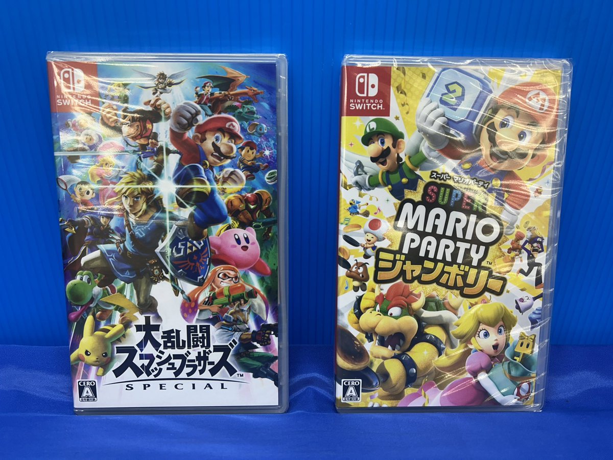 新品ゲーム再入荷情報】 #Switch ソフト 大乱闘スマッシュブラザーズ