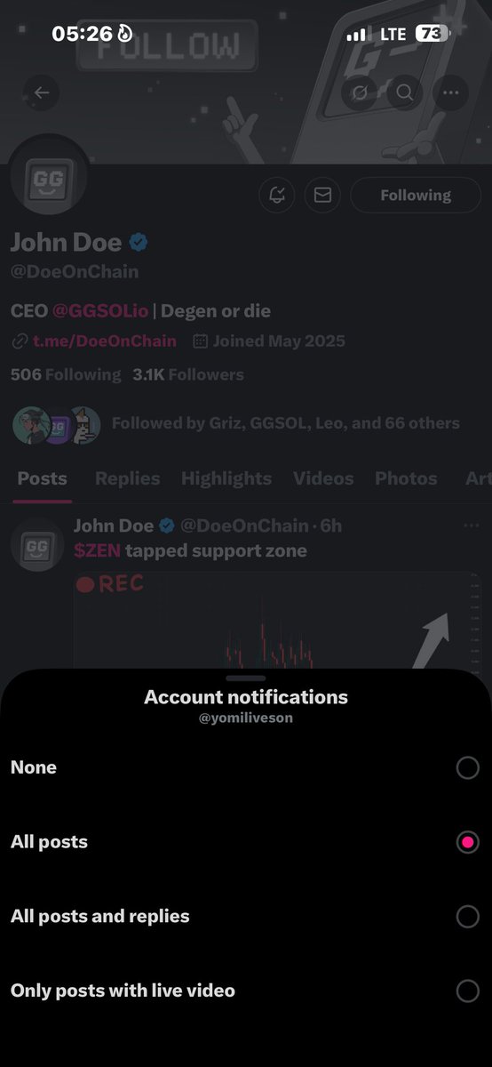 yomiliveson's tweet image. EGihtWPCEvuyNb16btz3umfEKqEivXNvttLsJNLfkcqZ

Done @SolLunix