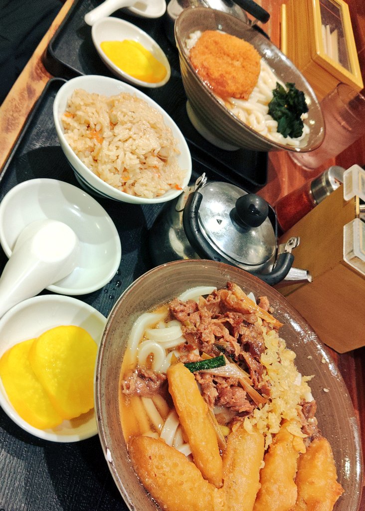 聖地巡礼
@牧のうどん