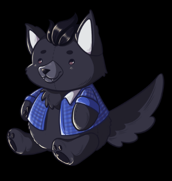 Hi everyone! I wanna introduce the plushie version of my floofy boi!  He's a little yapper that is 10/10 huggable!  

Artist: <a href="/KattThistle/">Post-it Katt 🐱✨ | VGen OPEN | MAMBEK GENG 🐏</a> (thank you for all that you do you wonderful bean)