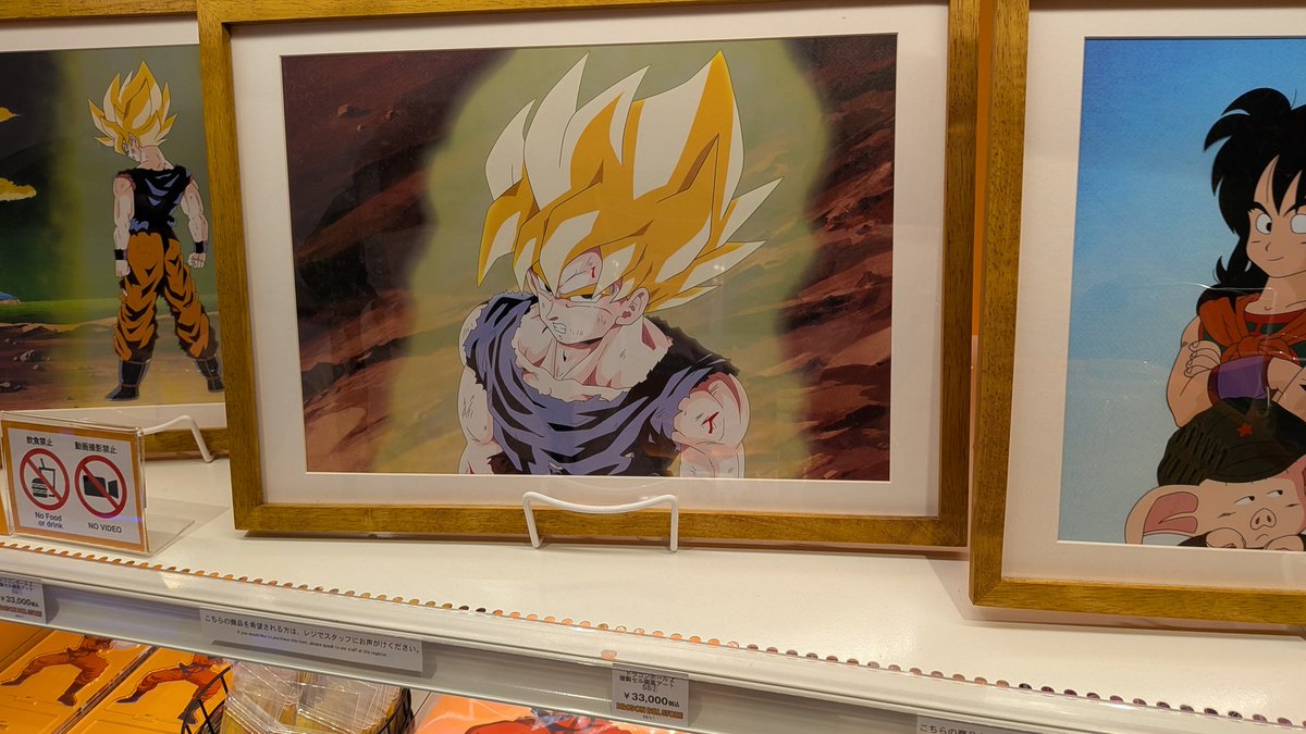ドラゴンボール 複製セル画風アート ED ドラゴンボールストア限定商品 ドラゴンボール 複製セル画風アート ED