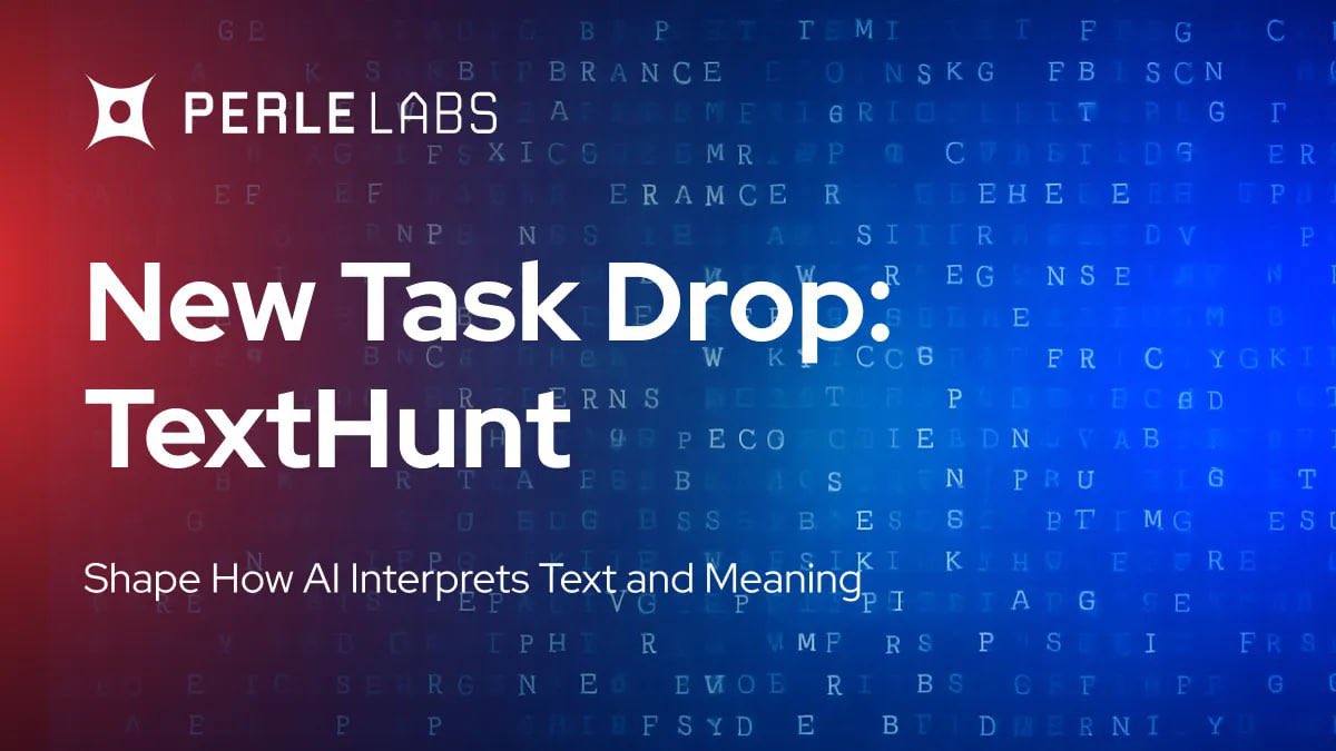 GBTcryptoanalys's tweet image. Information 📣Update Perle Labs Beta

Complete New Task:
app.perle.xyz/login

Detail:
perle.xyz/blog/texthunt-…