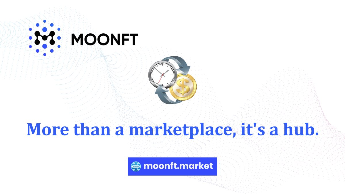 ⚖️ More than a marketplace, it's a hub.

🌙 #Moonft combines powerful bulk trading tools with vibrant on-chain communities.

💎 Earn $MTC, join the conversation, and help govern the platform. The aggregated NFT experience is finally here.