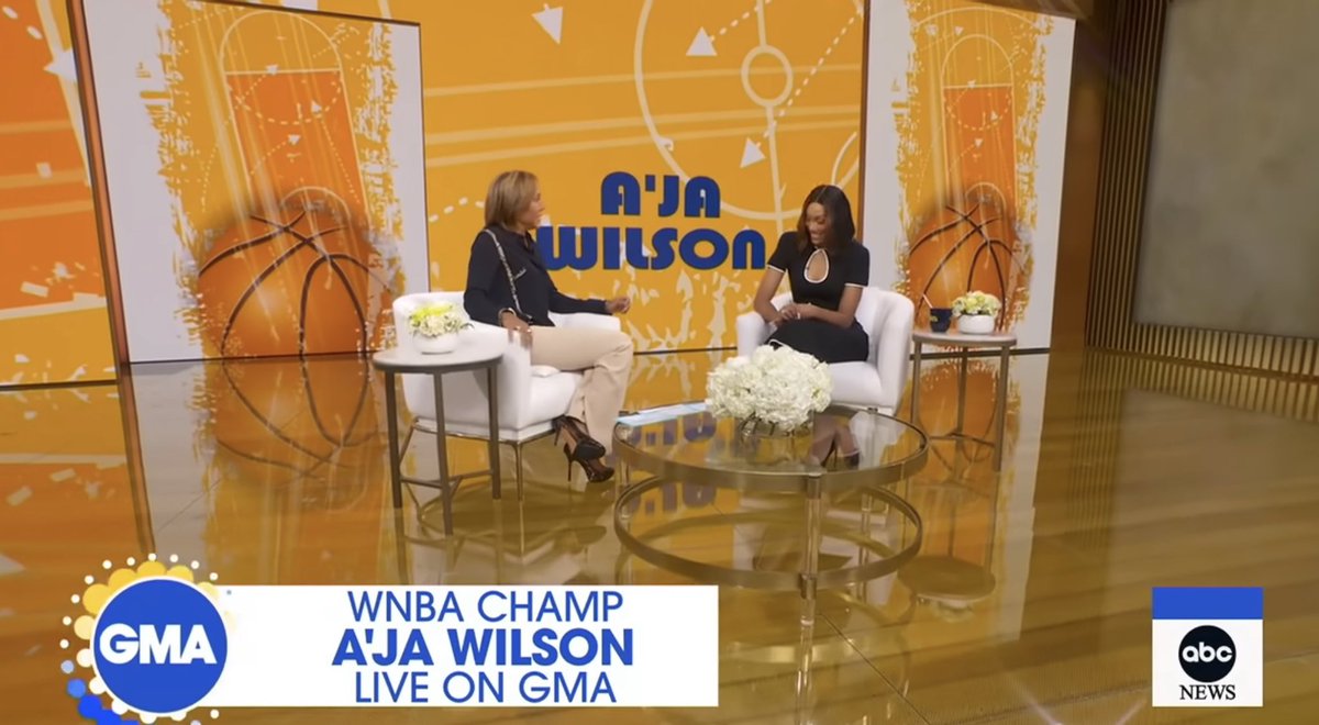 VanshayM's tweet image. She talked about a lot of other things - including the CBA (!!), championship # 3, her family - but this is the headline GMA went with on YouTube: