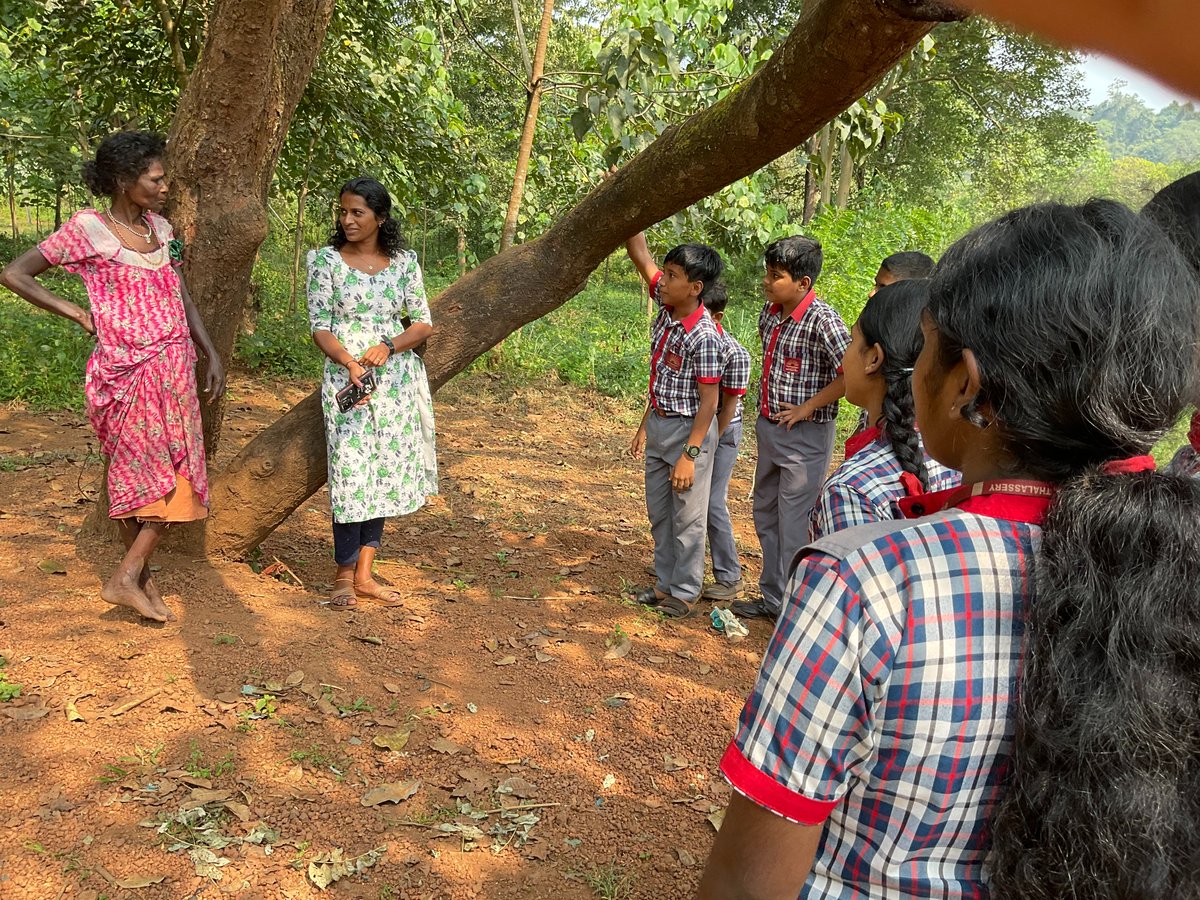KV_TLY's tweet photo. JANJATIYA GAURAV PAKHWARA 2025-26 (DAY 10) VISIT TO ARALAM FARM
#kvsroernakulam #kvshq #kvsro #JanjatiyaGauravDiwas #JanjatiyaGauravDiwas @KVS_HQ @TribalAffairsIn https://t.co/BAPDDIUo0n